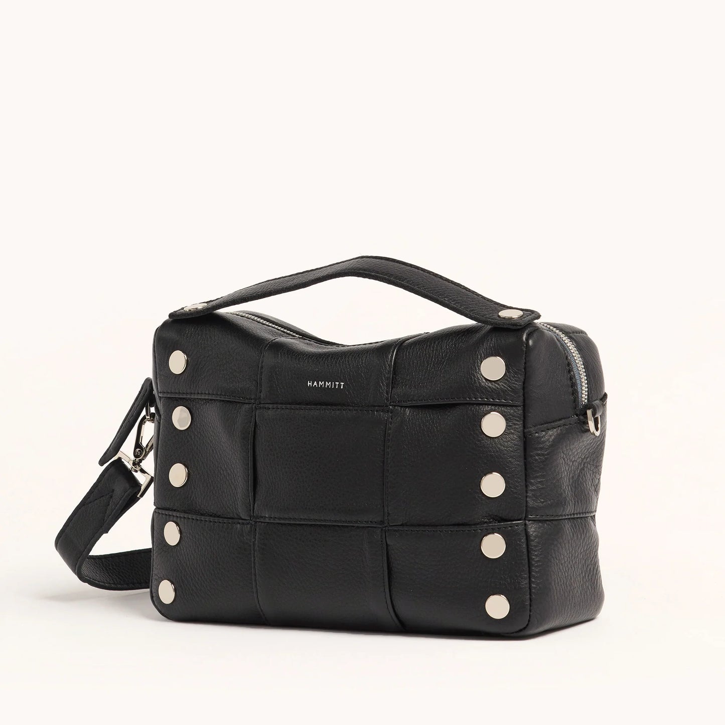 Evan Crossbody Medium Black Weave