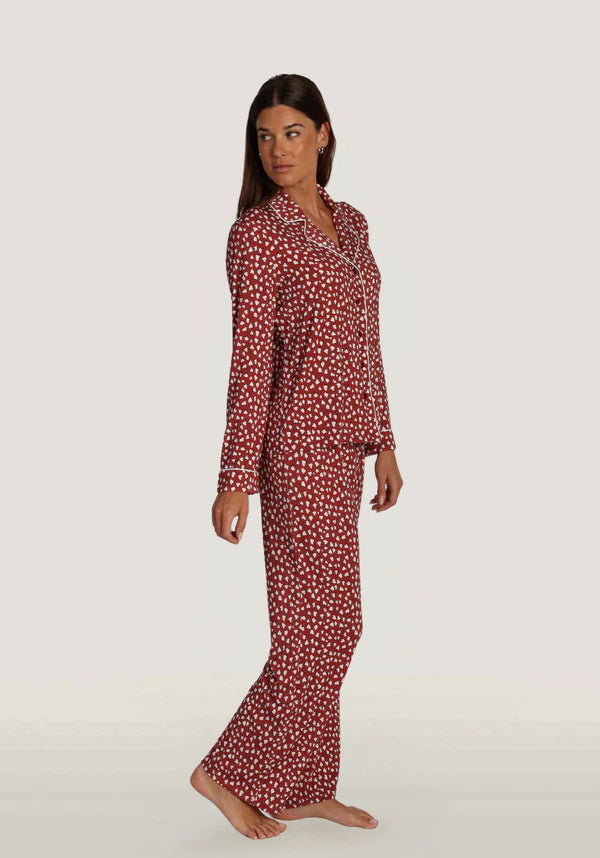 Hearts PJ Set