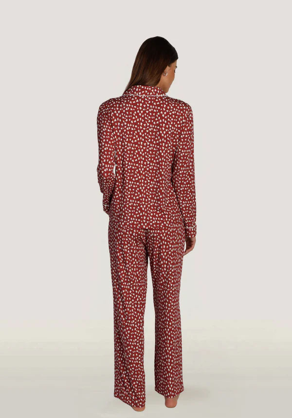 Hearts PJ Set