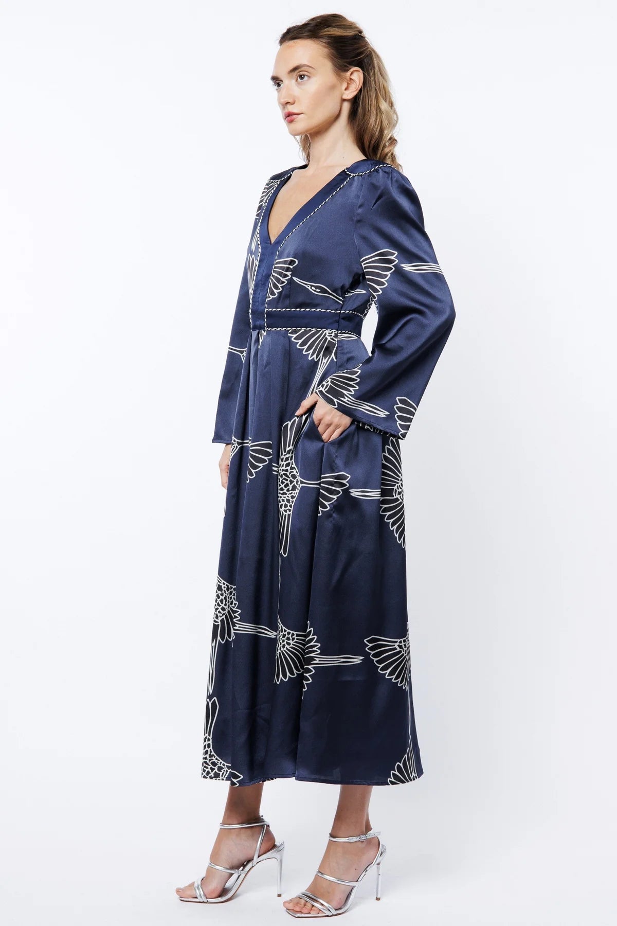 Rianne Bird Maxi Dress