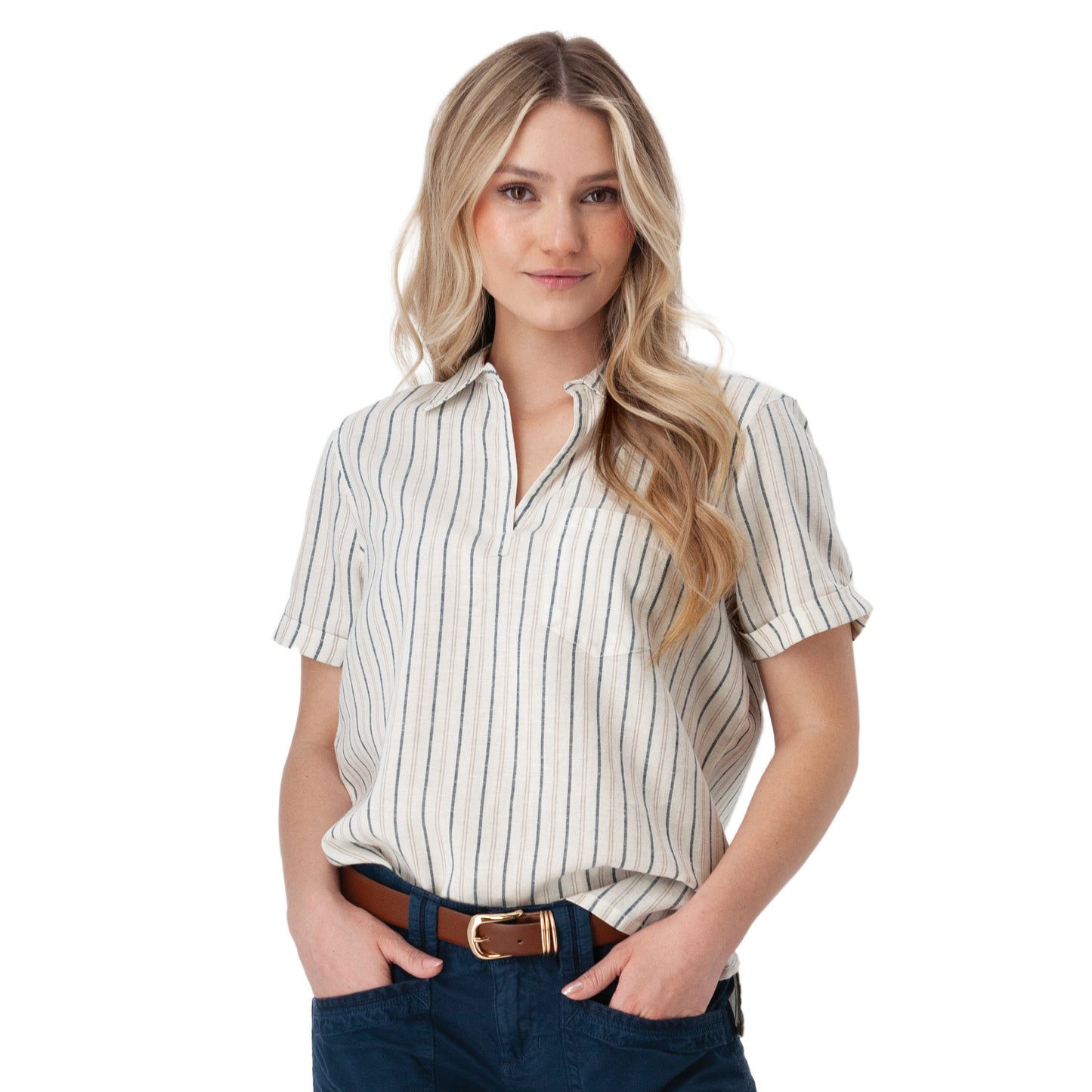 Breezy Popover Camp Shirt