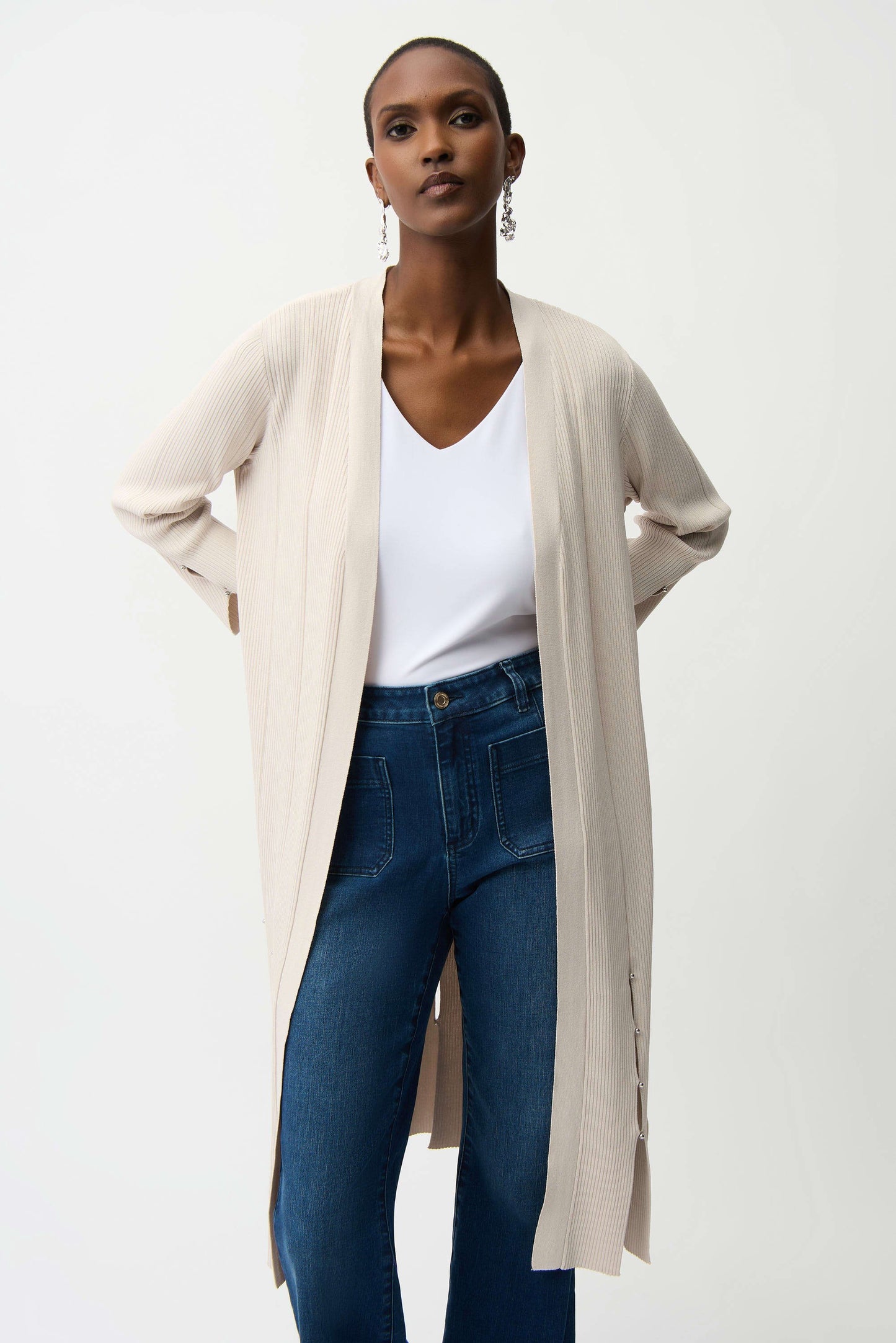 Long Open Cardigan