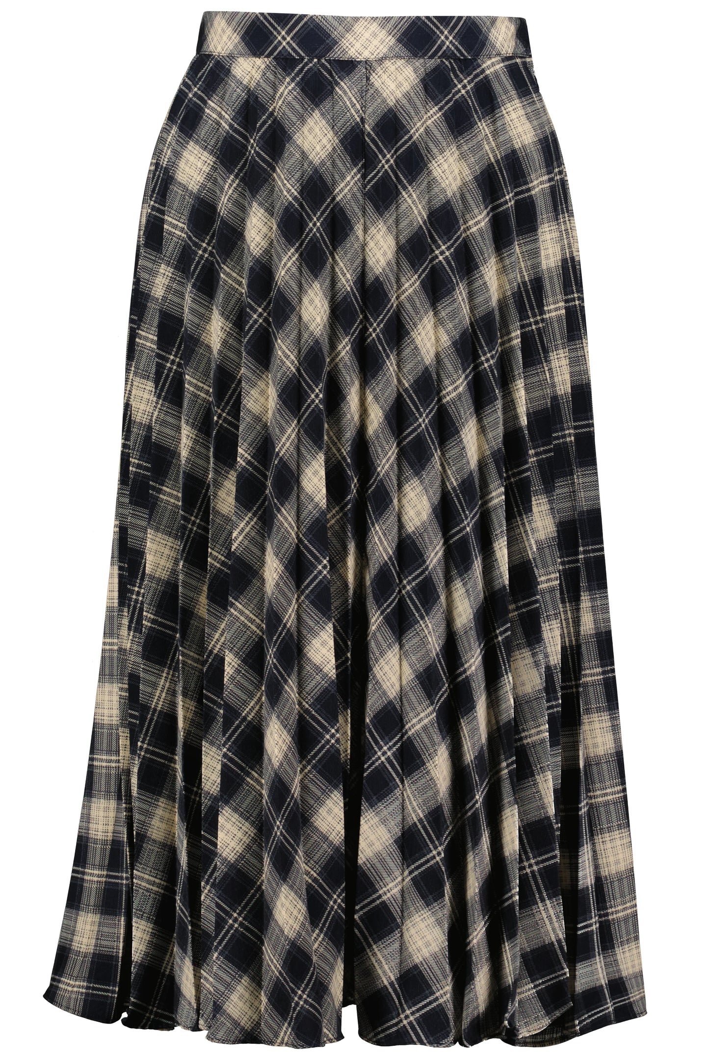 Beckette Pleat Midi Skirt