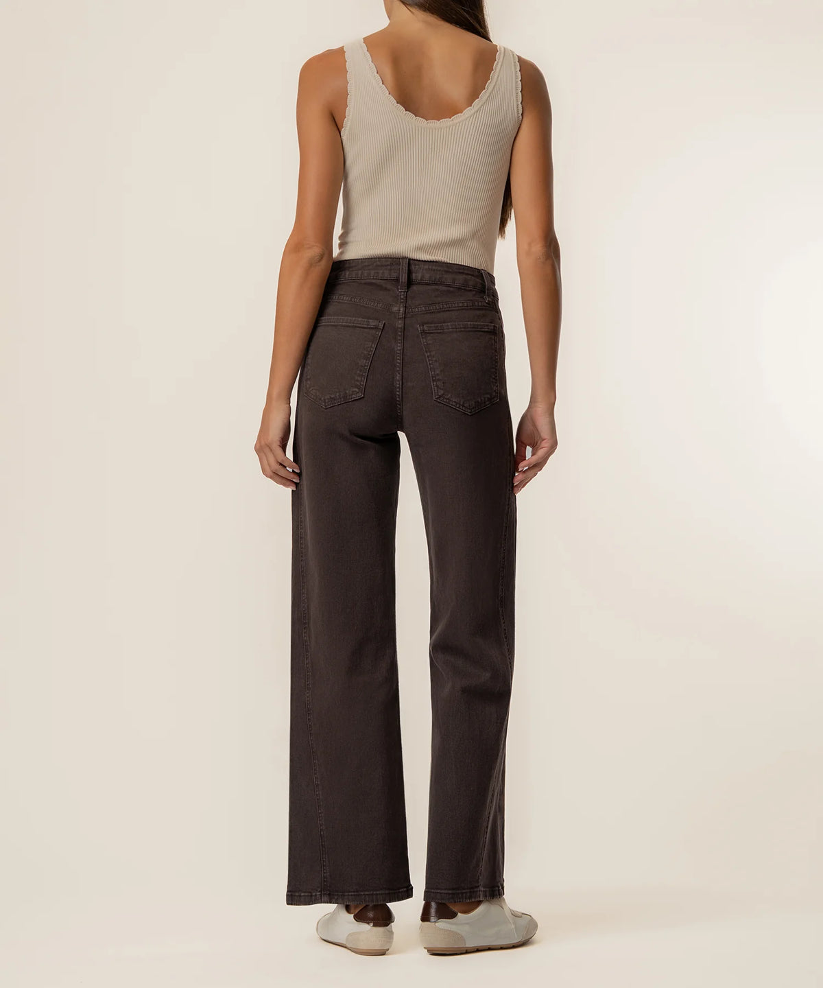 Meg High Rise Wide Leg Jean