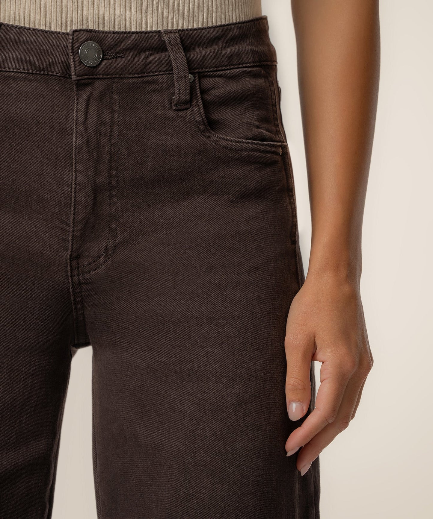 Meg High Rise Wide Leg Jean