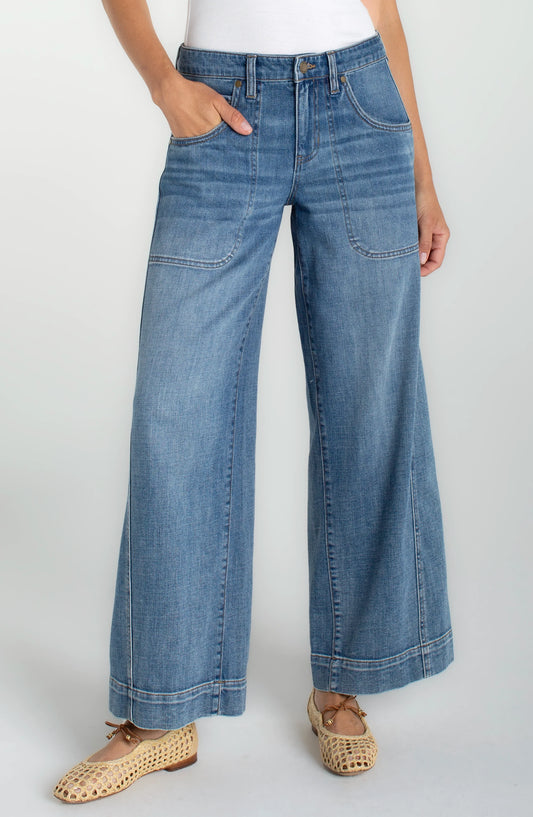 Stride Wide Leg with Utility Details