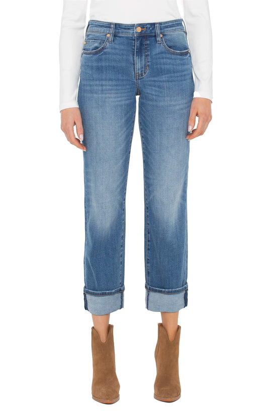 Marley Girlfriend Cuffed Jean