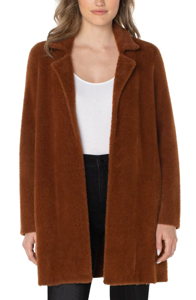 Open Front Coatigan Sweater