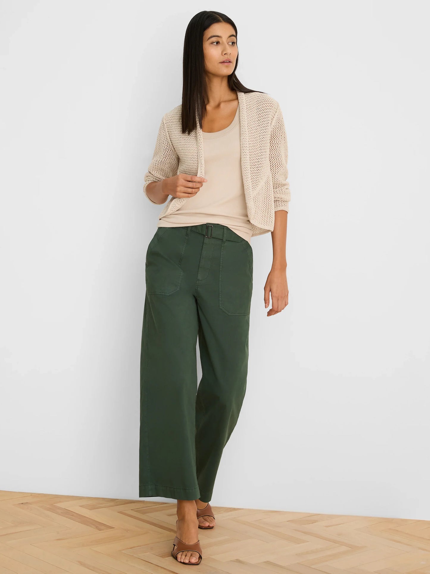 Mesh Cocoon Cardigan
