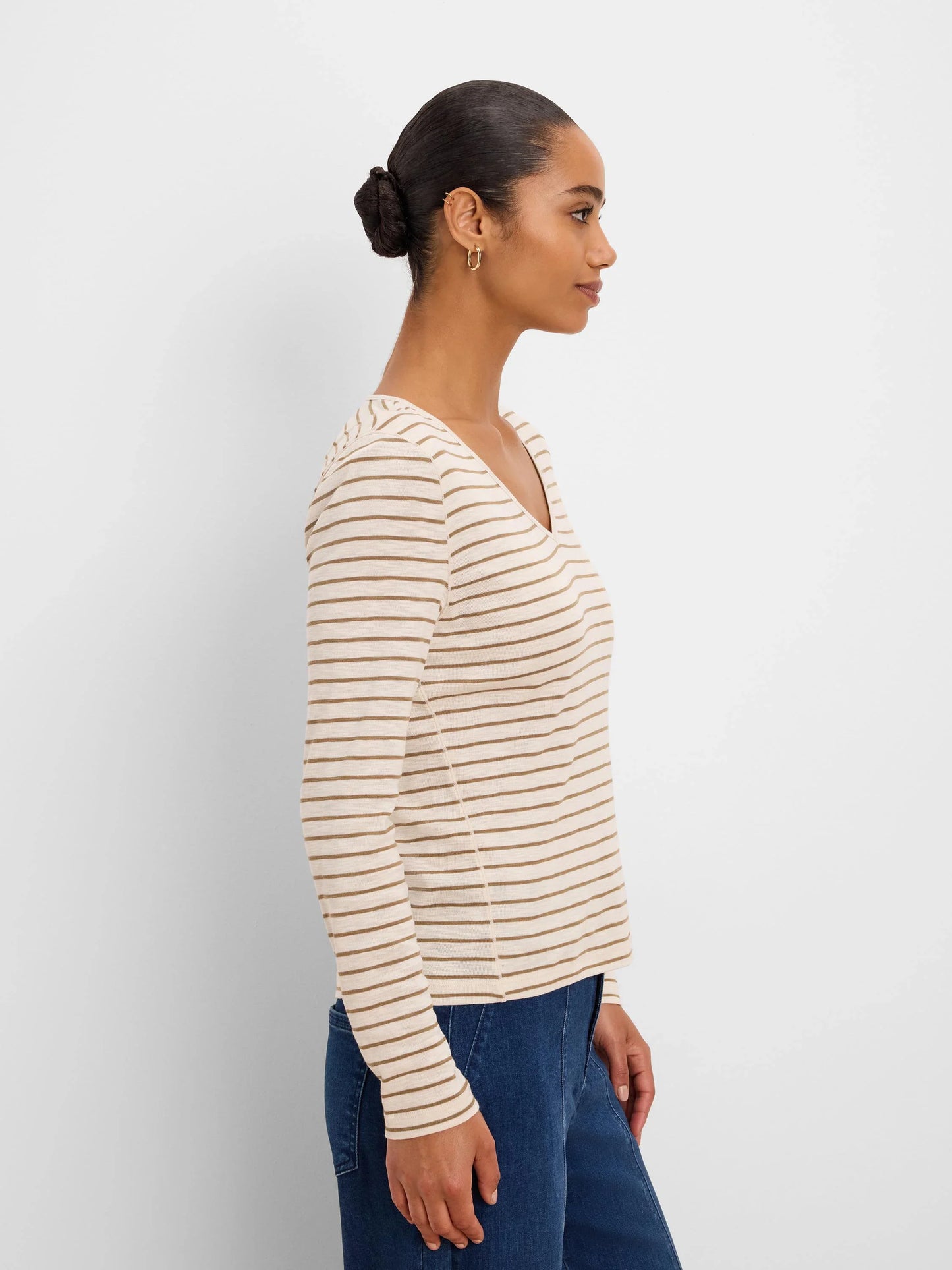 Cotton Modal Stripe
