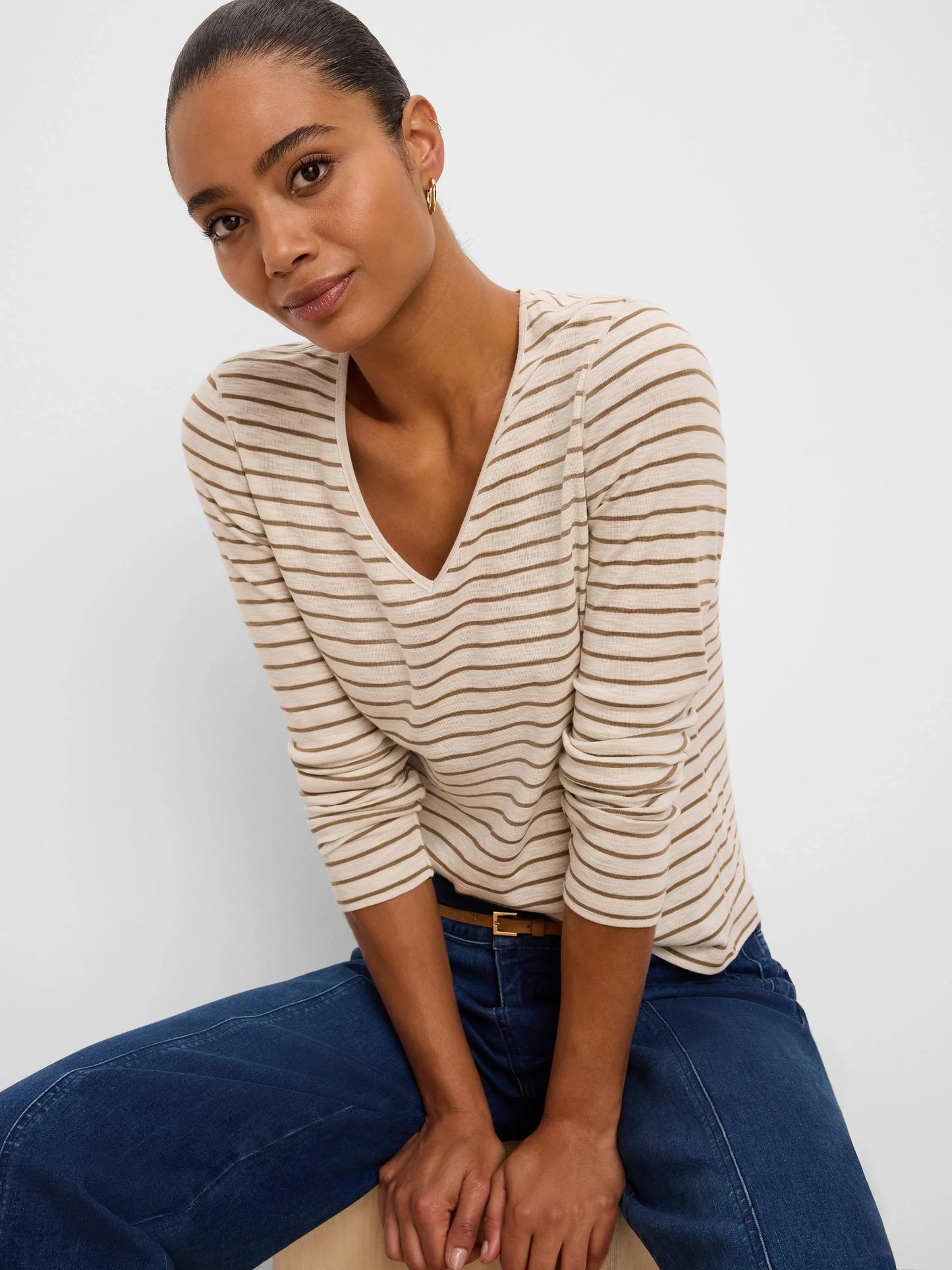 Cotton Modal Stripe