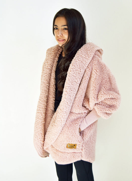Hooded Plush Wrap PETITE