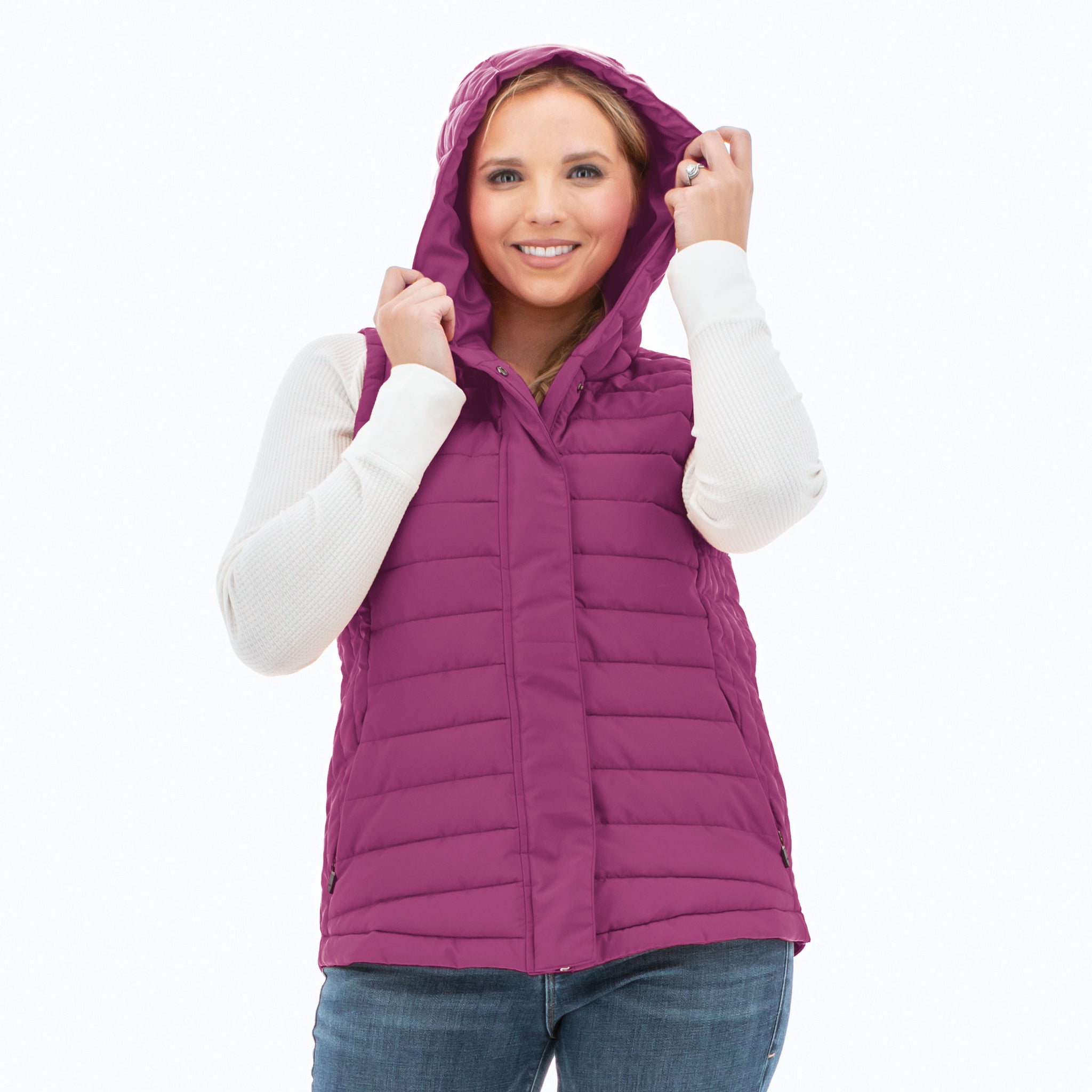 Soltex Vest-Magenta Purple