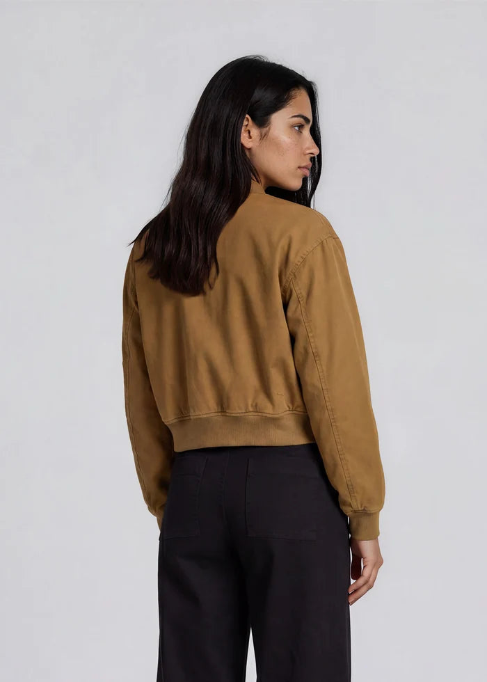 Olive Reversible Bomber Jacket