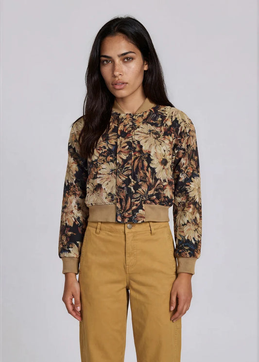 Olive Reversible Bomber Jacket