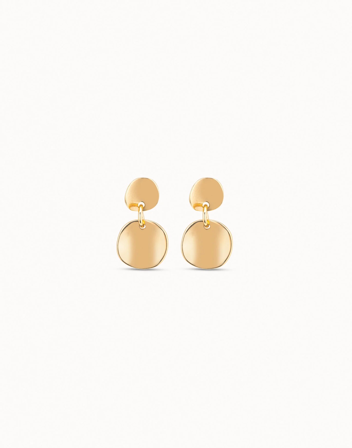 Scales Gold Earrings