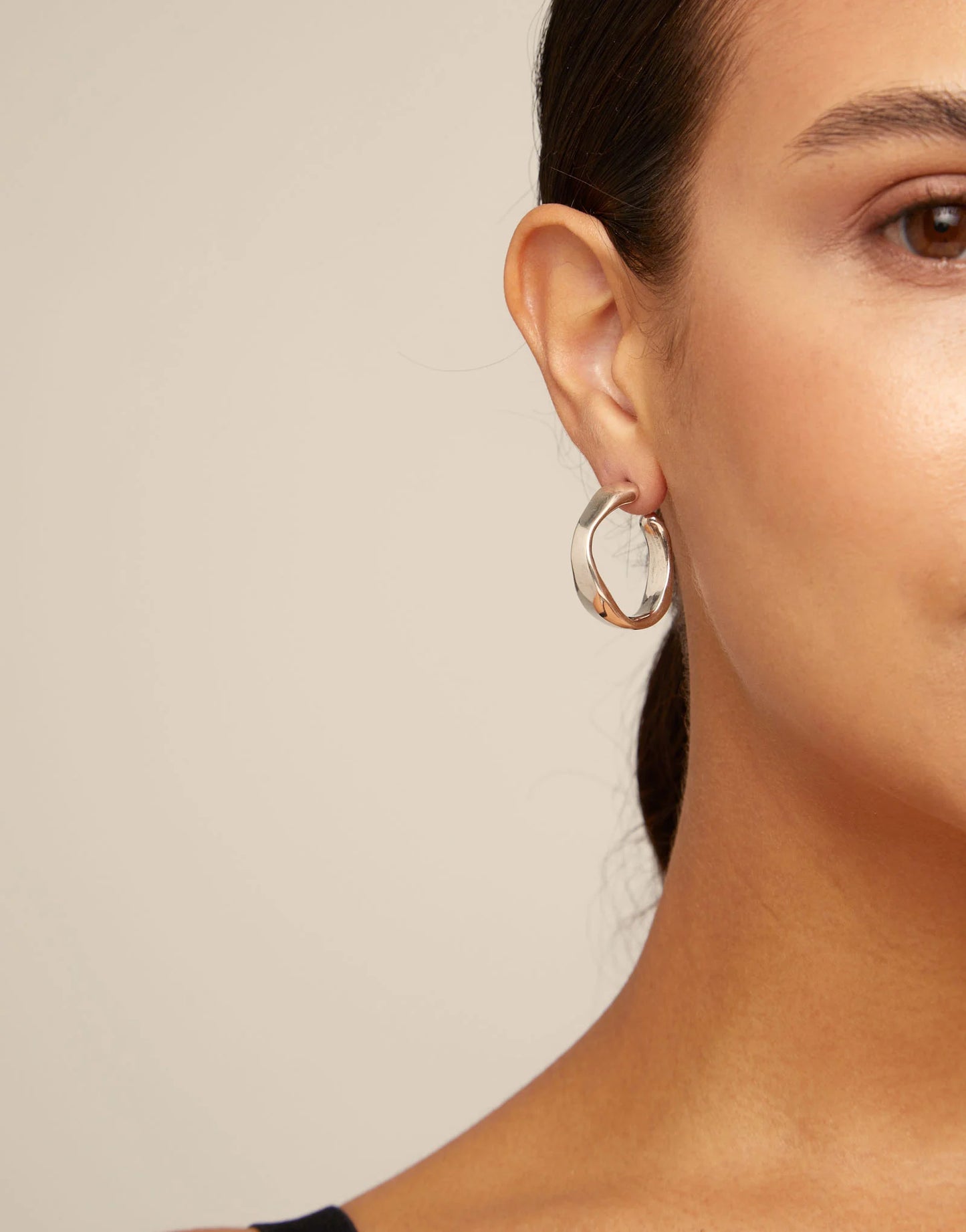 Open Your Mind - Open Hoop Earrings