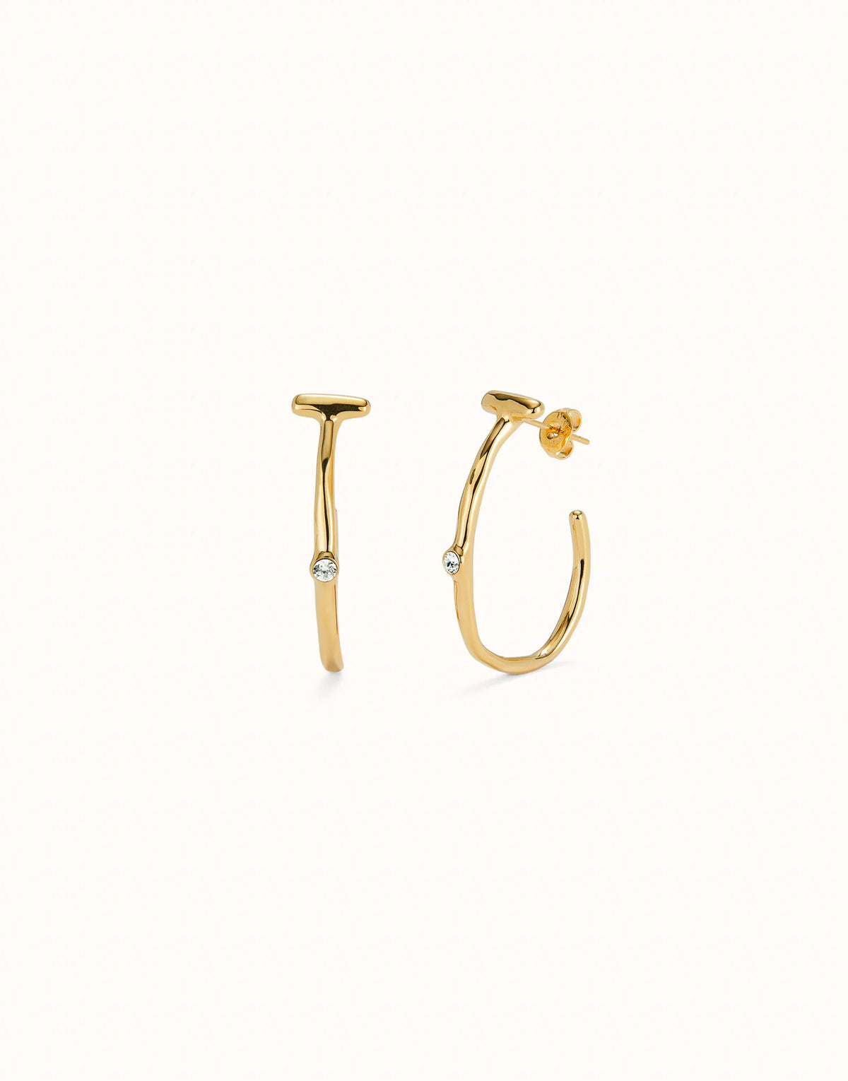 Ser Indomable Gold Earrings