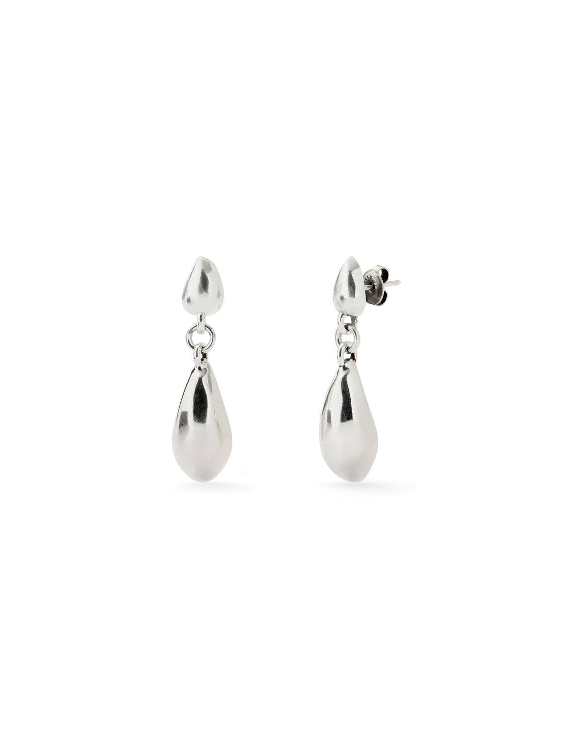 Axis Earrings - Silver