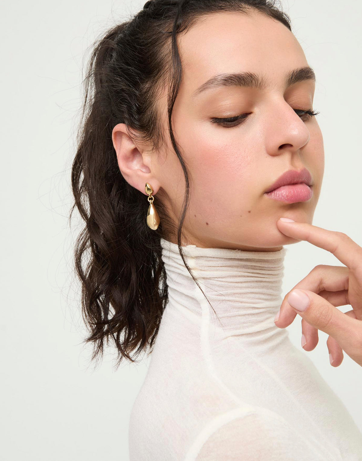 Axis Earrings - Gold