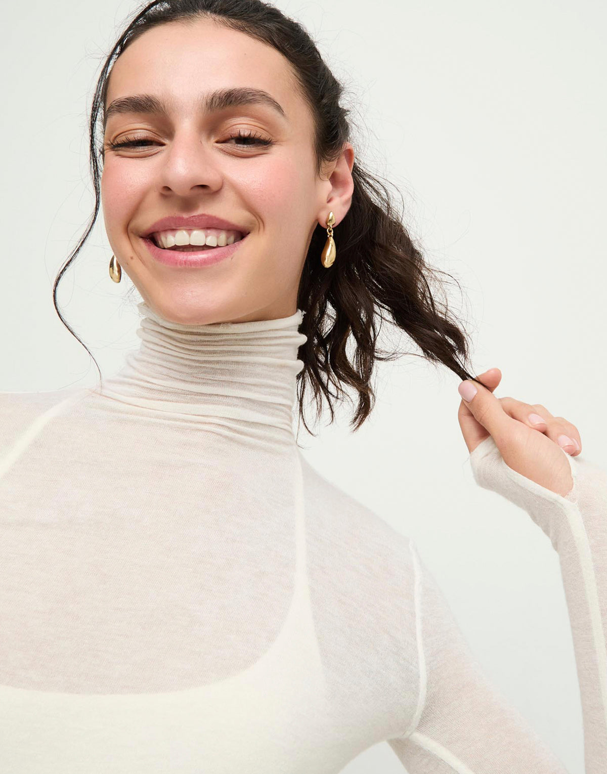 Axis Earrings - Gold