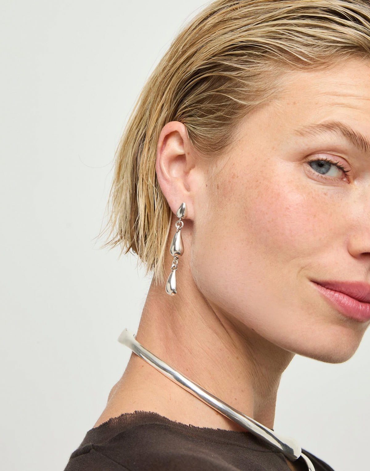 Medelux Earrings - Silver