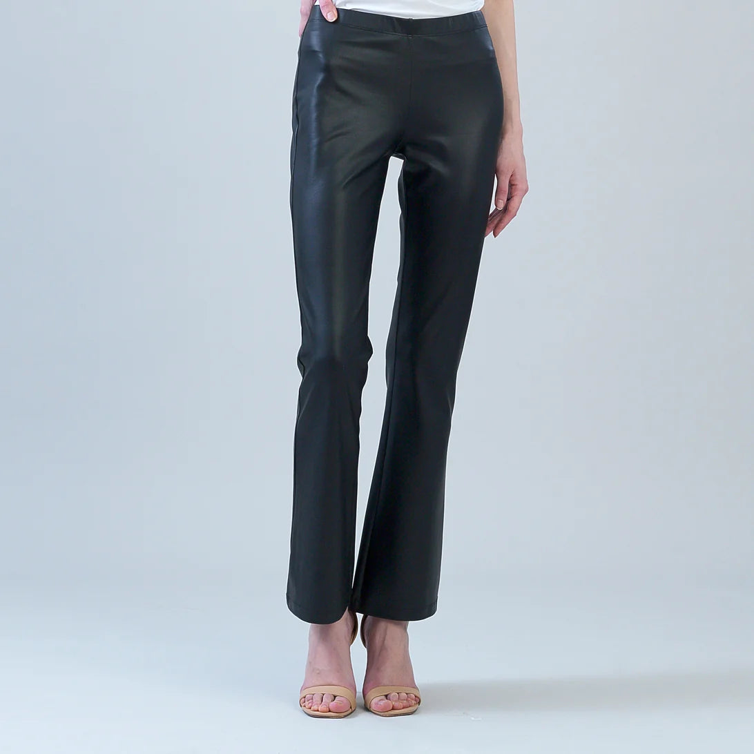 Liquid Leather Bootcut Pant
