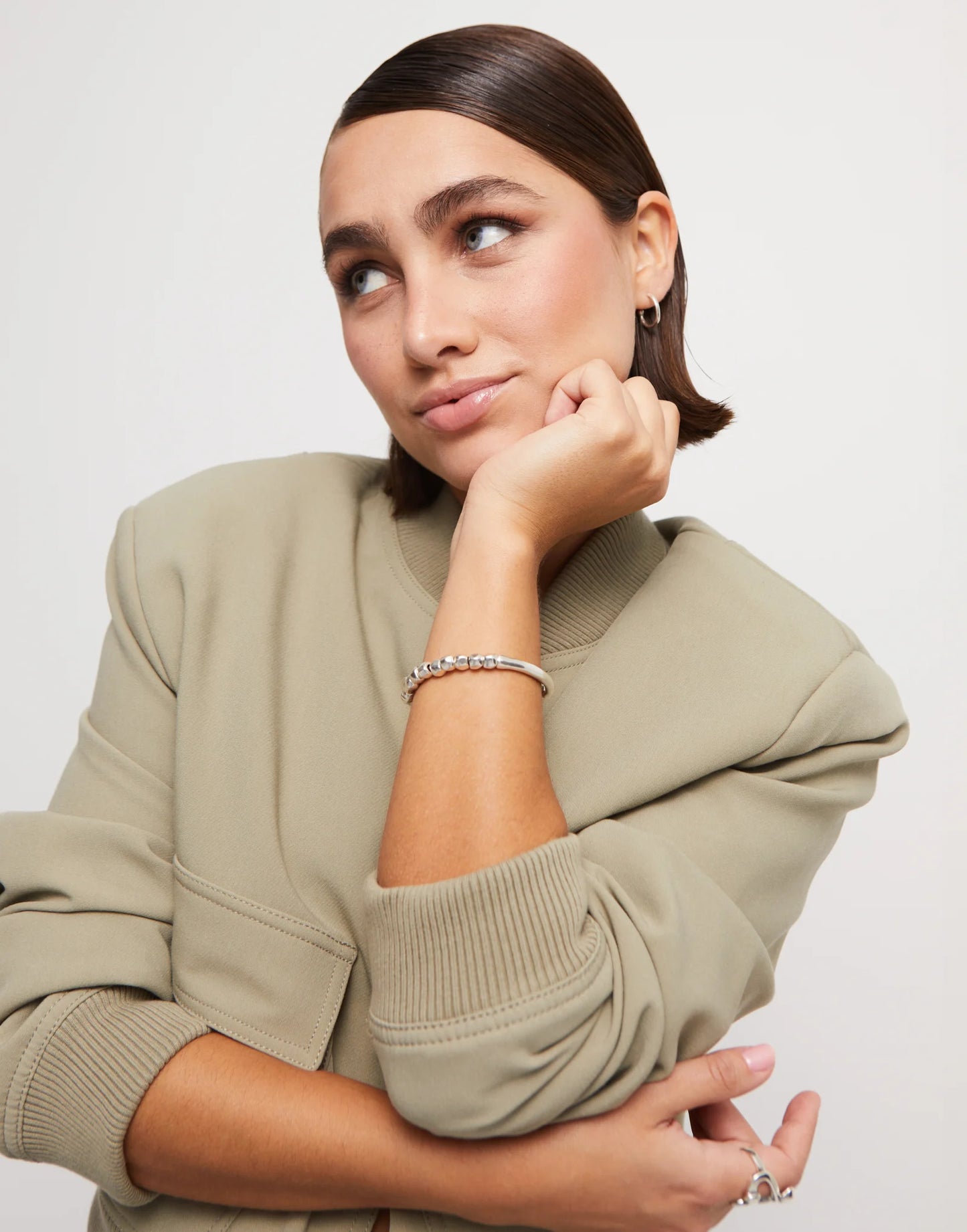 Journey Silver Bracelet -Medium