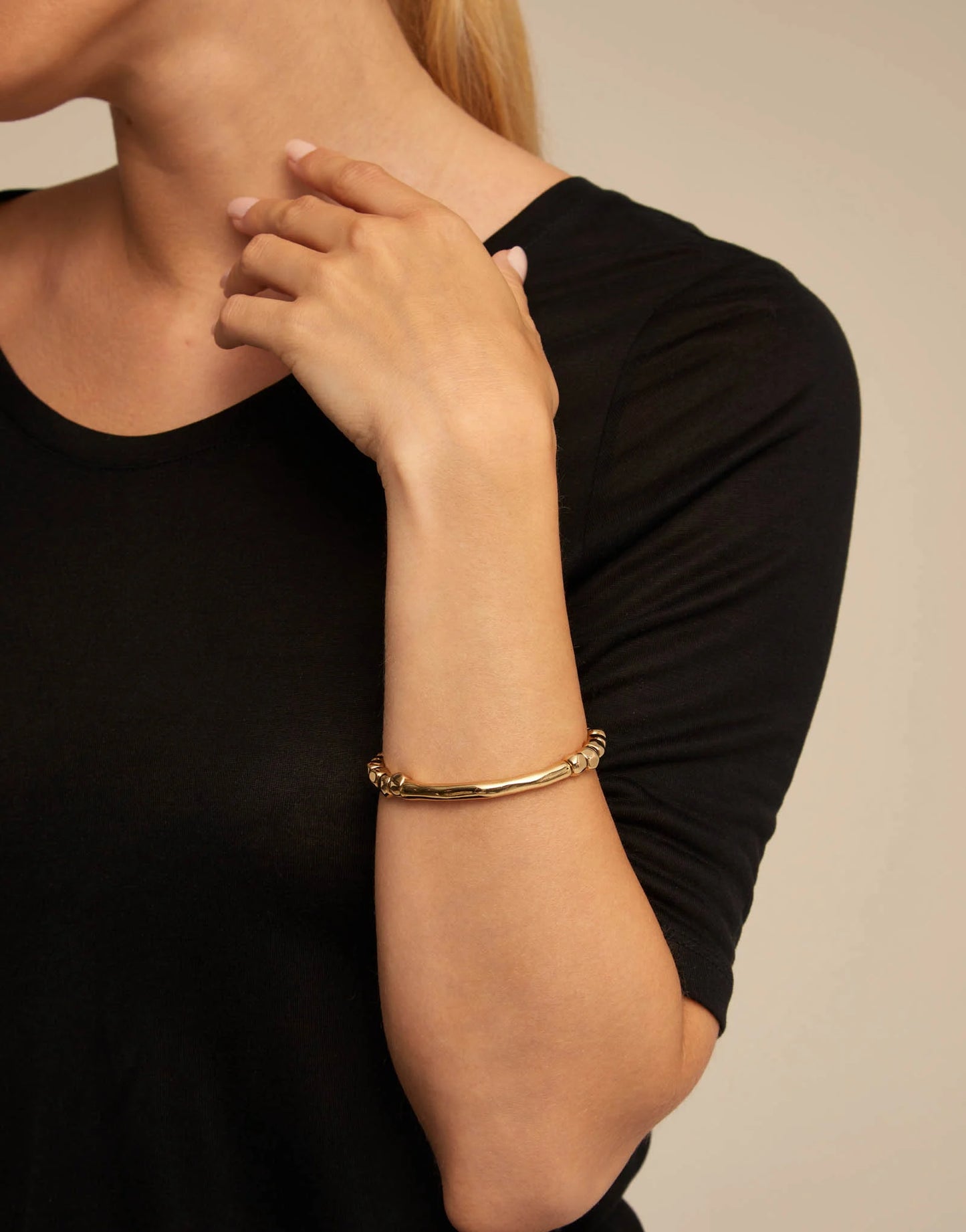 Journey Stretch Bracelet - Gold