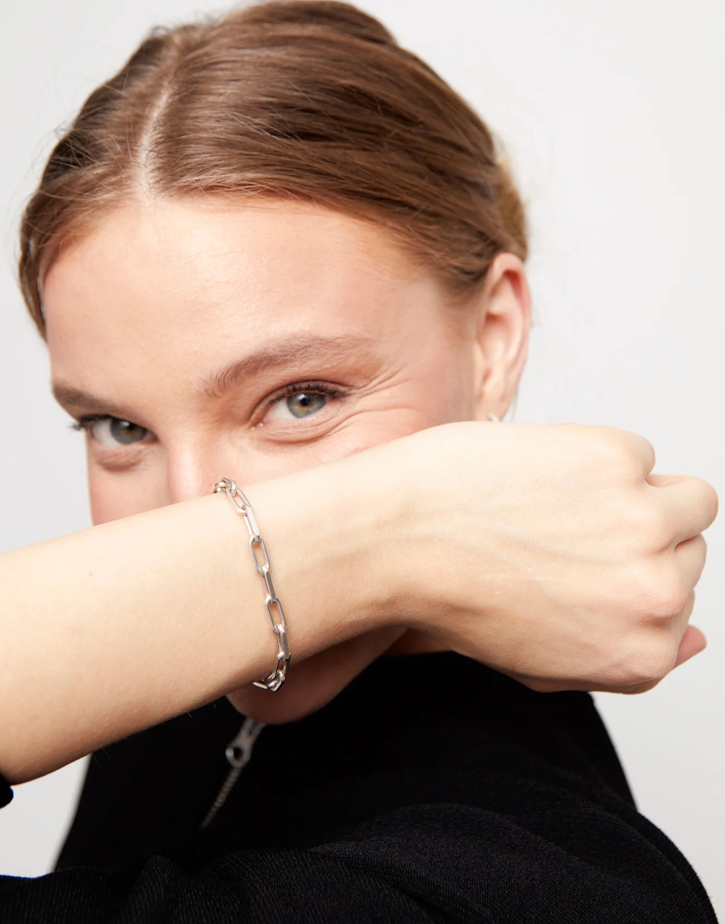Hazte Uno Silver Chain Bracelet