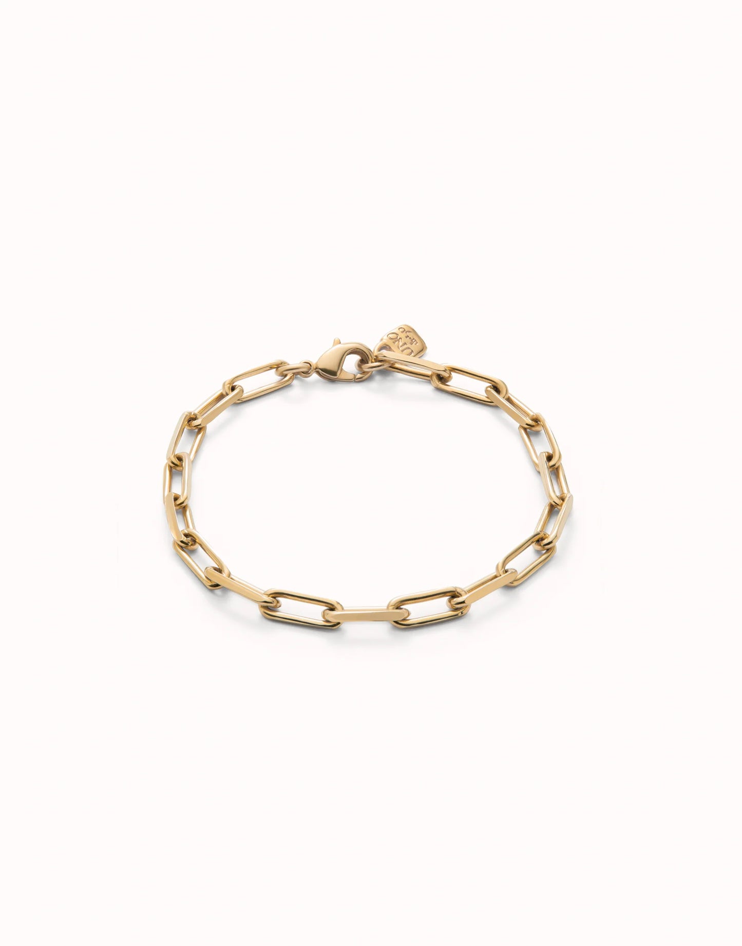 Hazte Uno Gold Link Bracelet