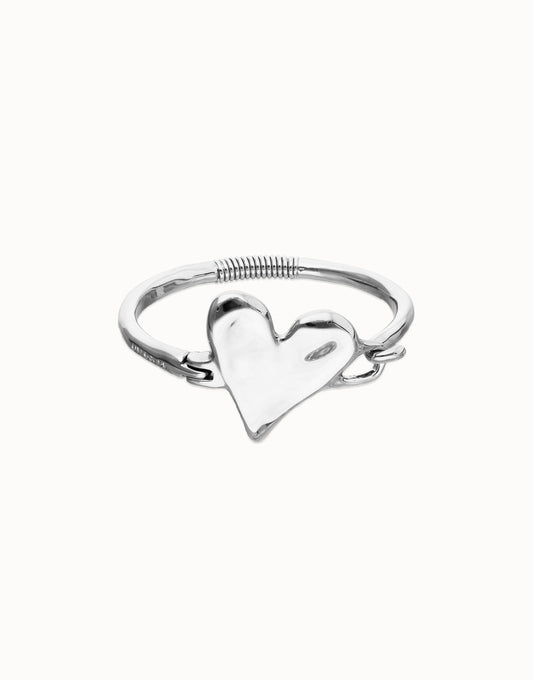 Beat - Bangle Bracelet with Heart Detail
