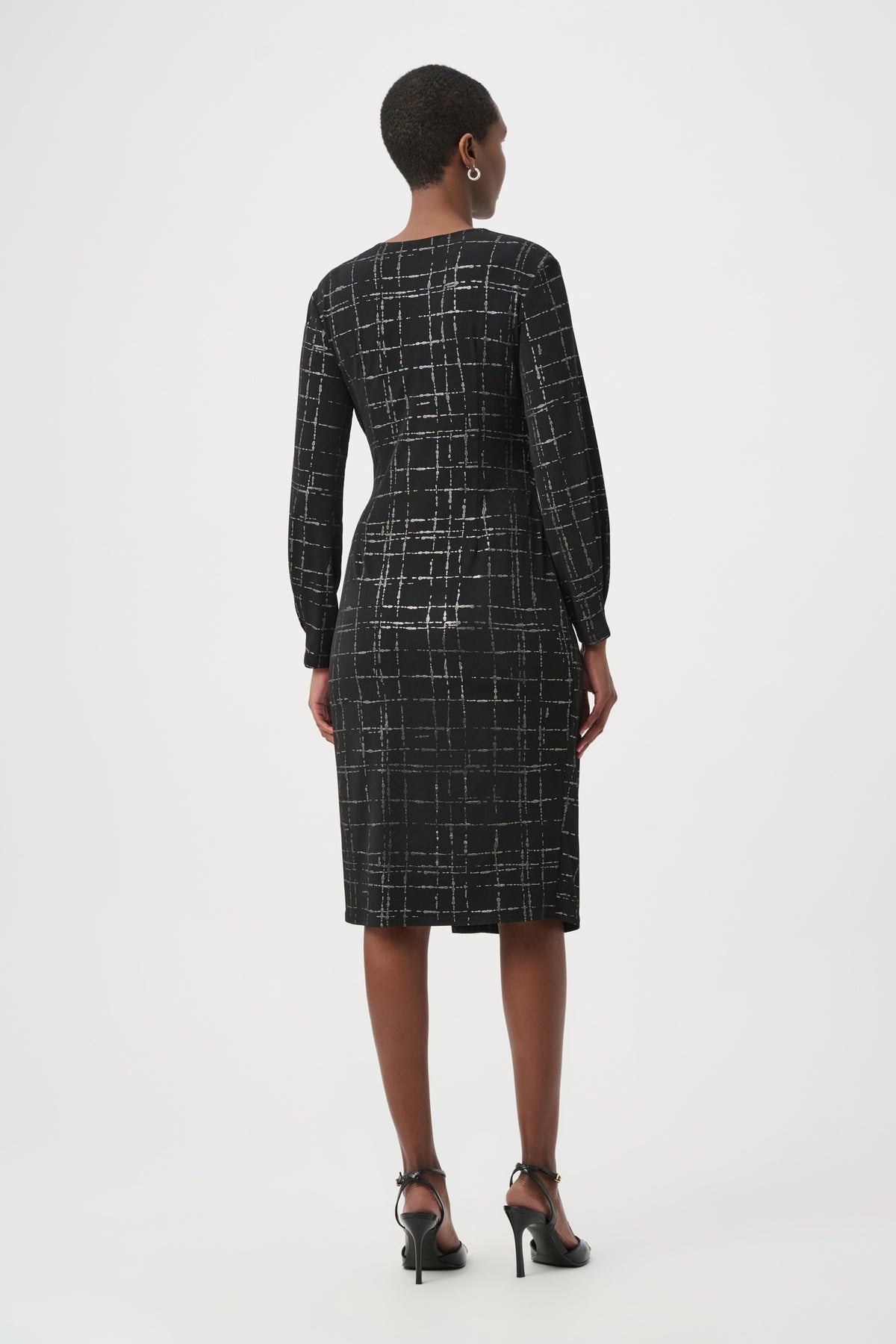 Plaid Wrap Dress