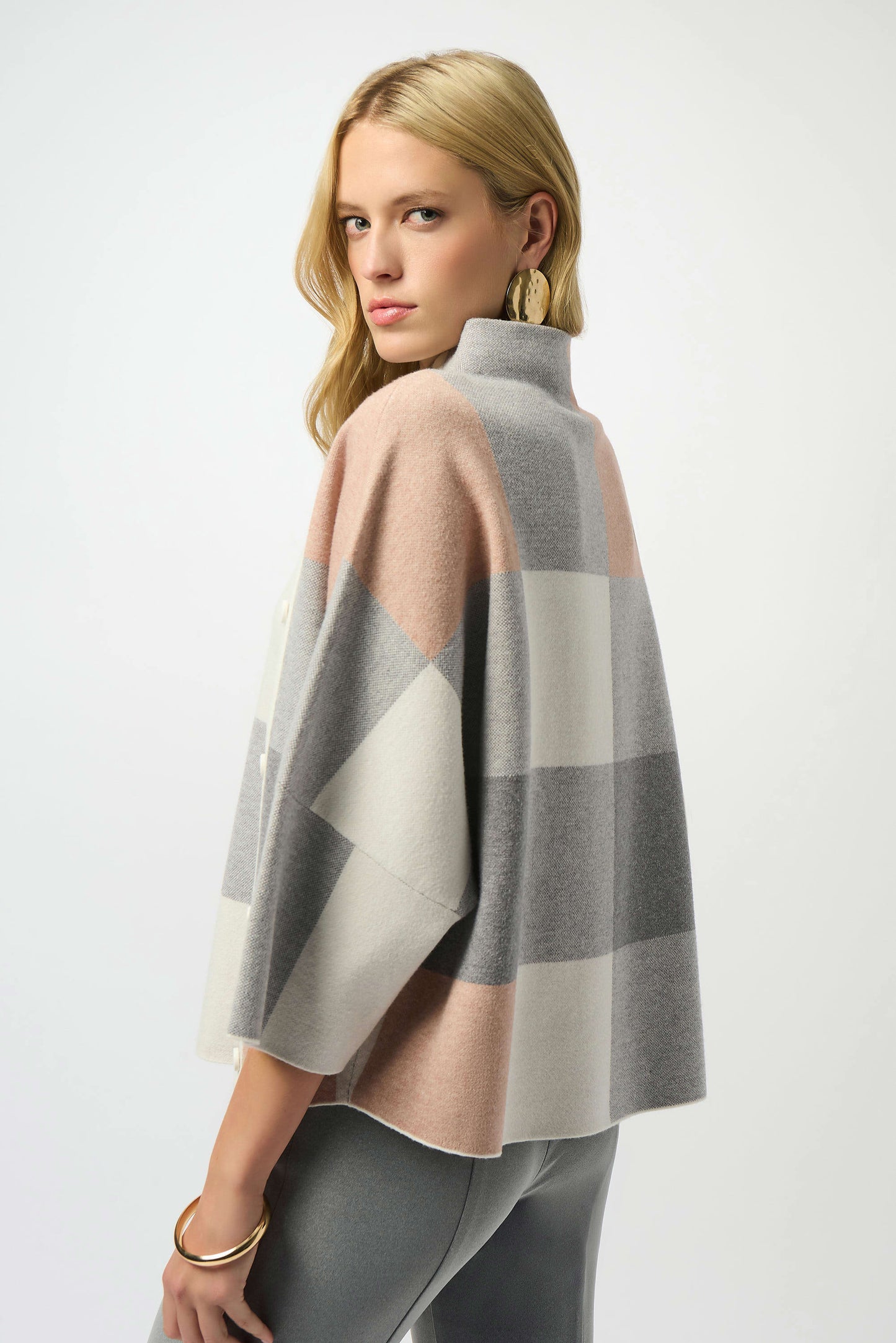 Plaid Jacquard Sweater