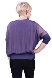 Rosa Silk Banded Blouse