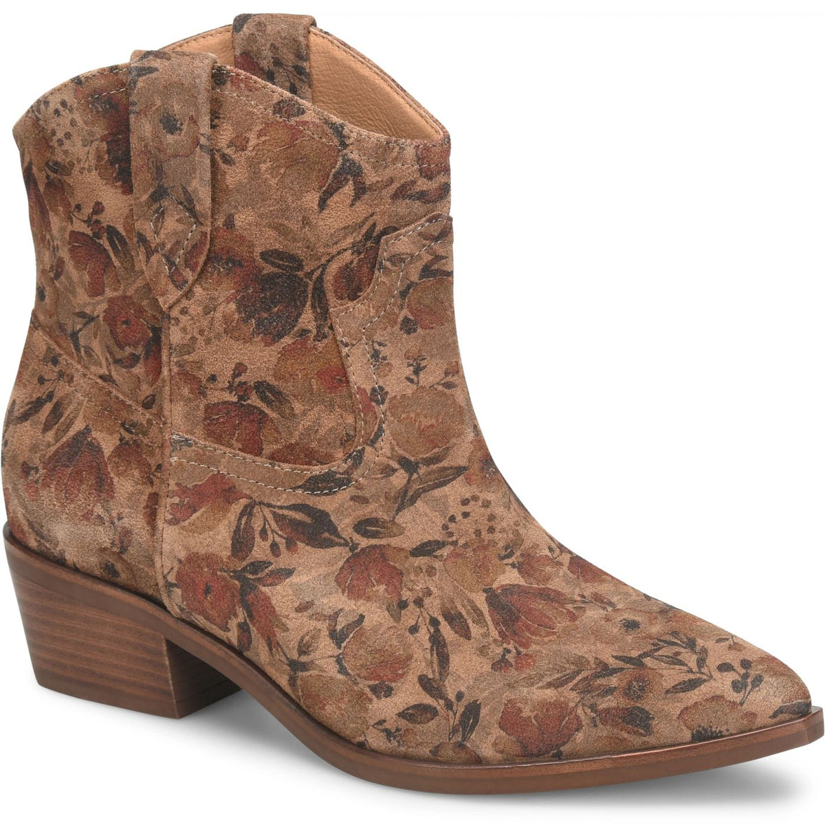 Cambridge Floral Ankle Boots