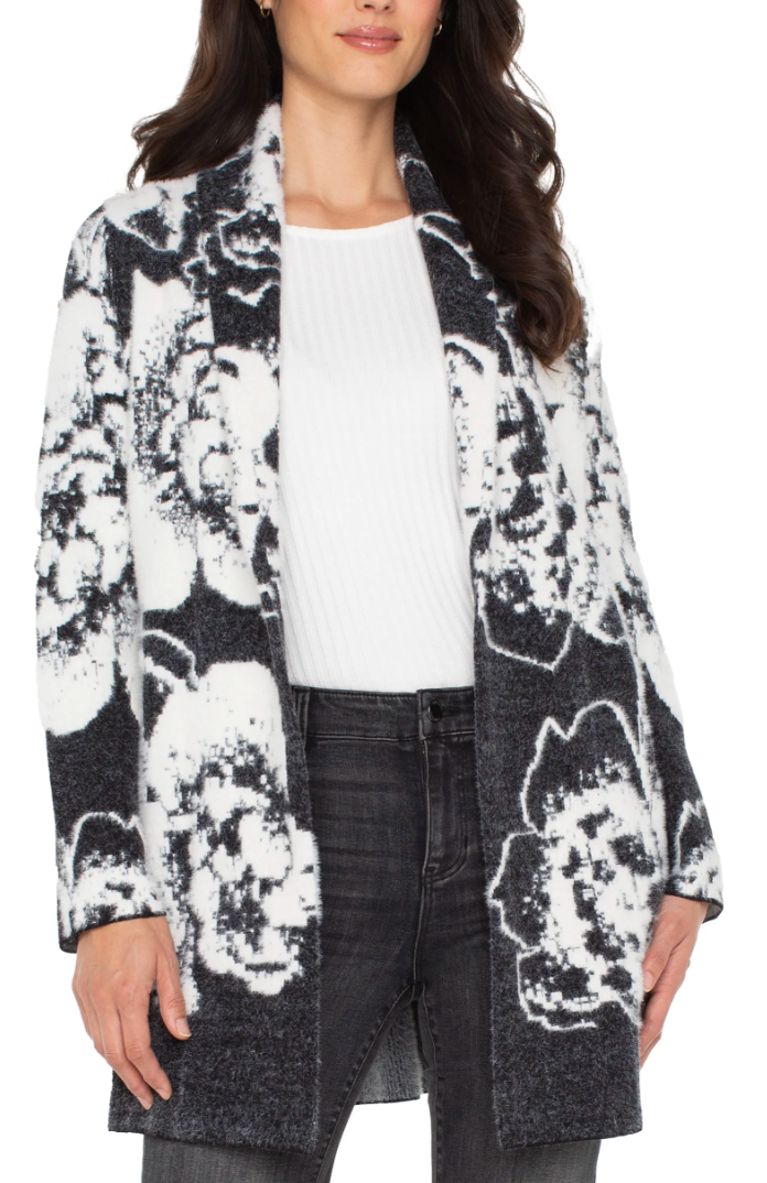 Long Sleeve Sweater Coat