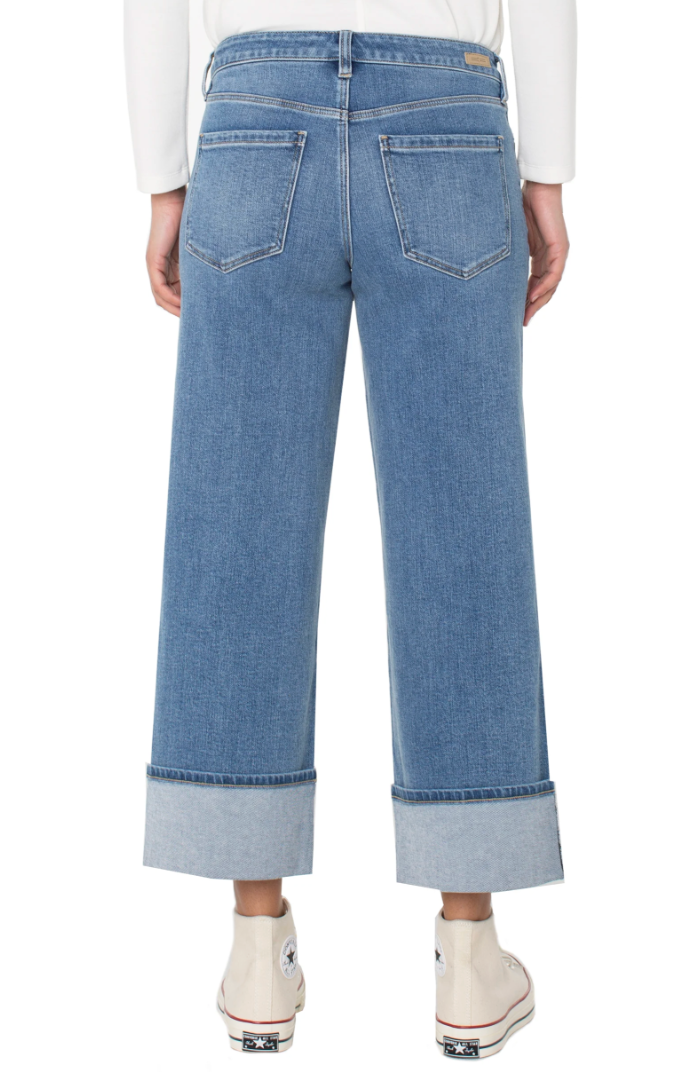 Morgan Cuffed Wide Leg