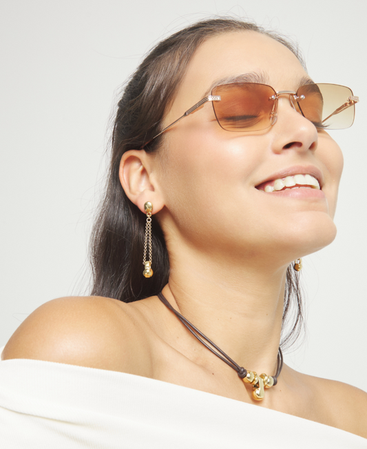 Gravity Earrings Gold