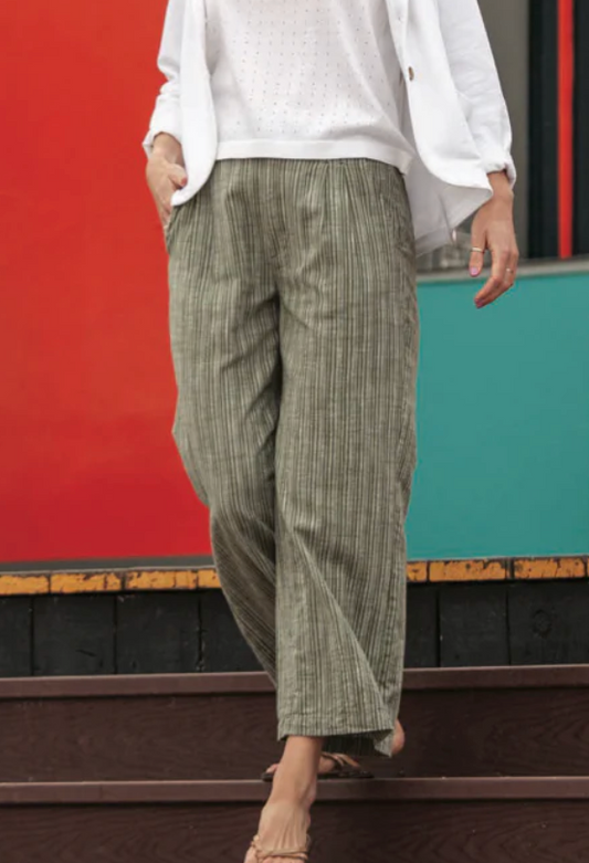 Leni Wide Leg Ankle Pant