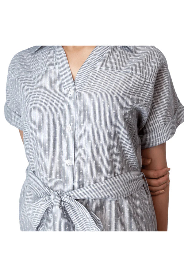 Elowyn Midi Shirtdress