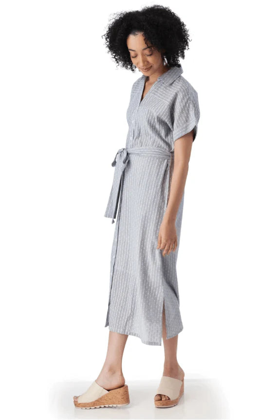 Elowyn Midi Shirtdress
