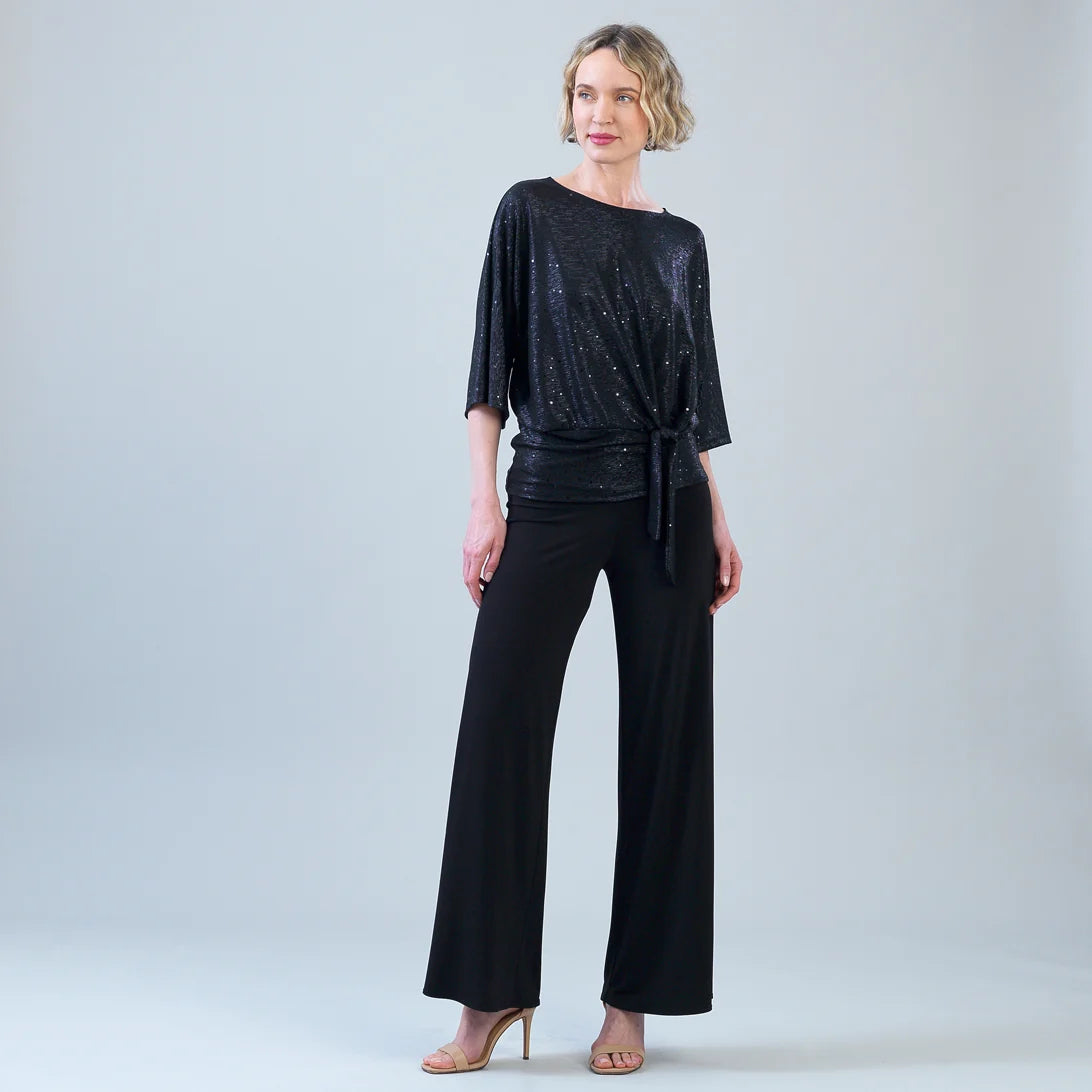 Shimmer Dots Side Tie Top