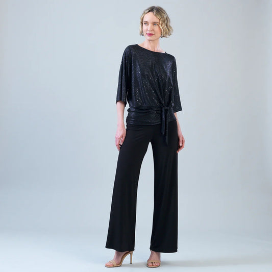 Shimmer Dots Side Tie Top