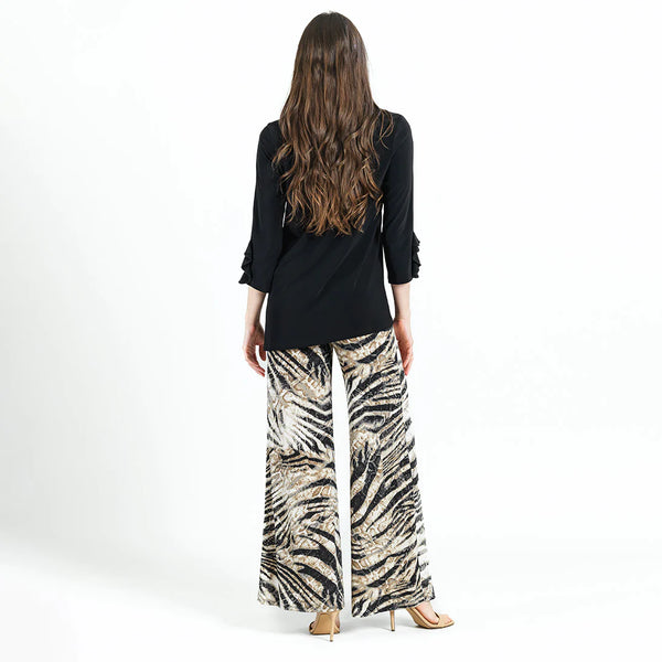 Flutter Cuff Side Vent Tunic