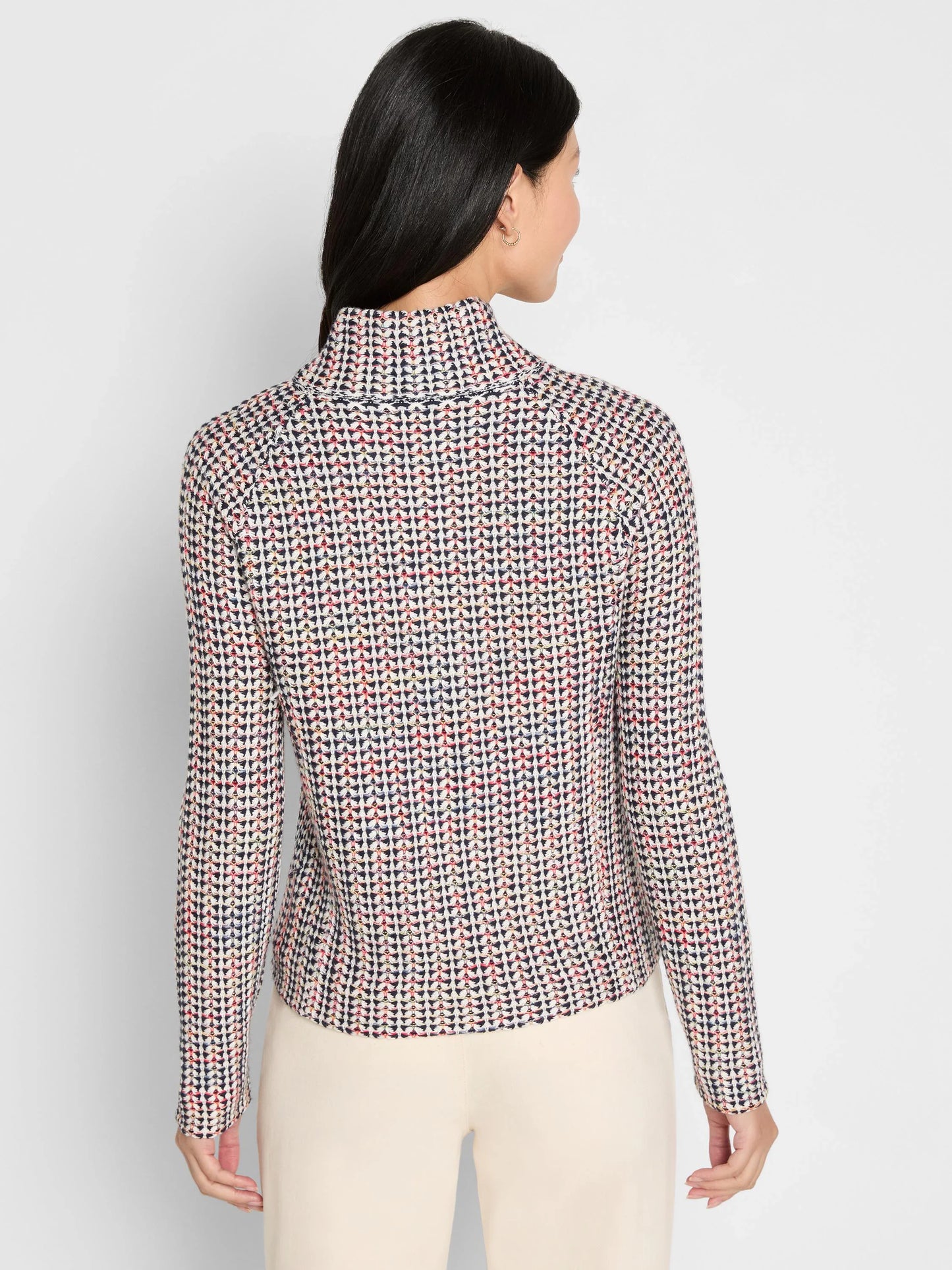 Tuck Stitch Colorwheel Jacket