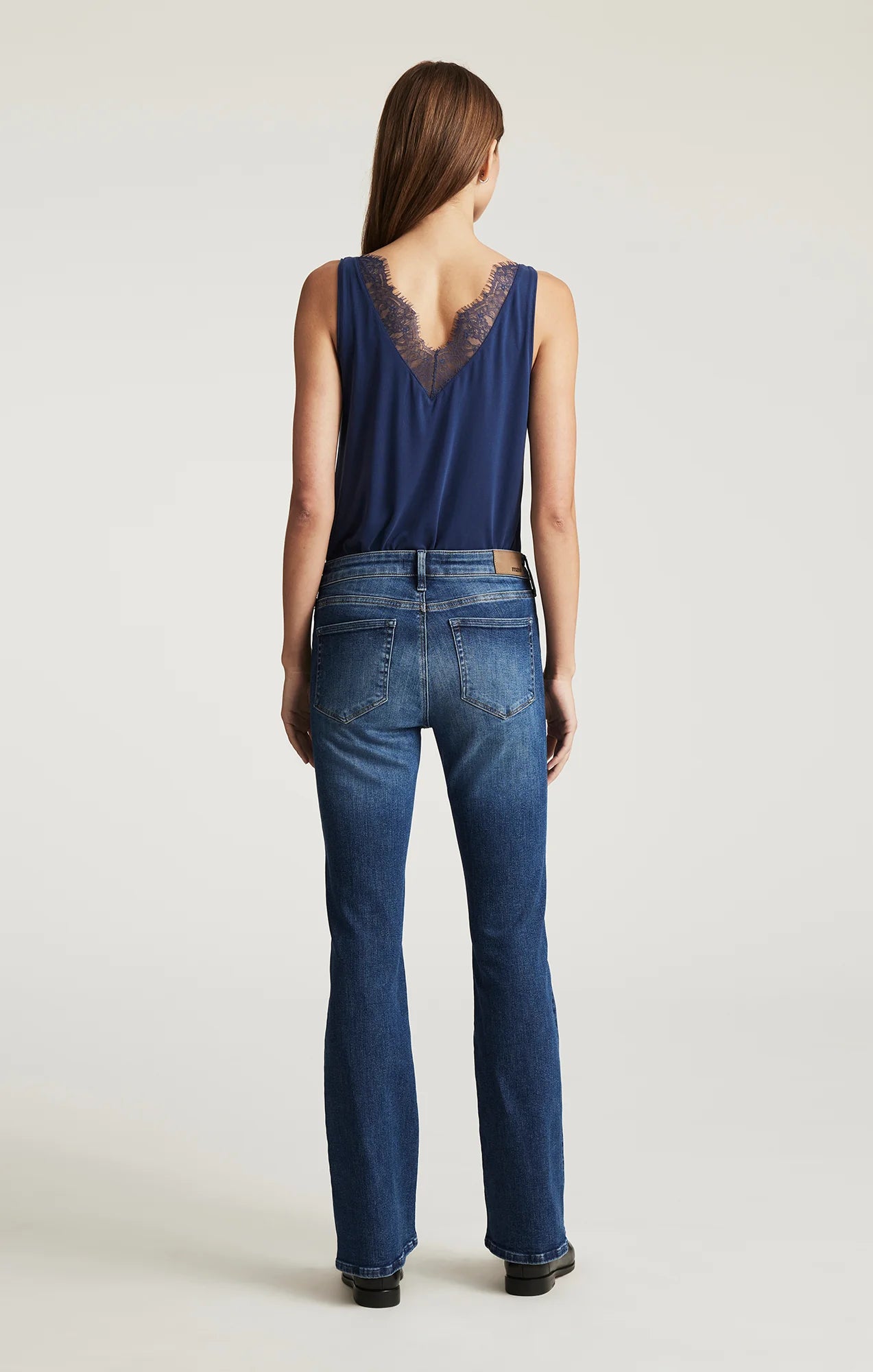 Vicky Mid Rise Bootcut Jeans