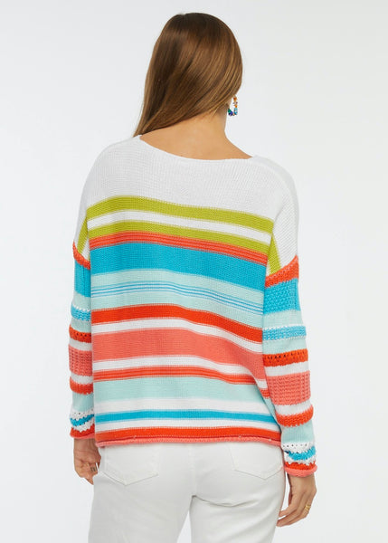 Chunky Cotton Stripe Sweater