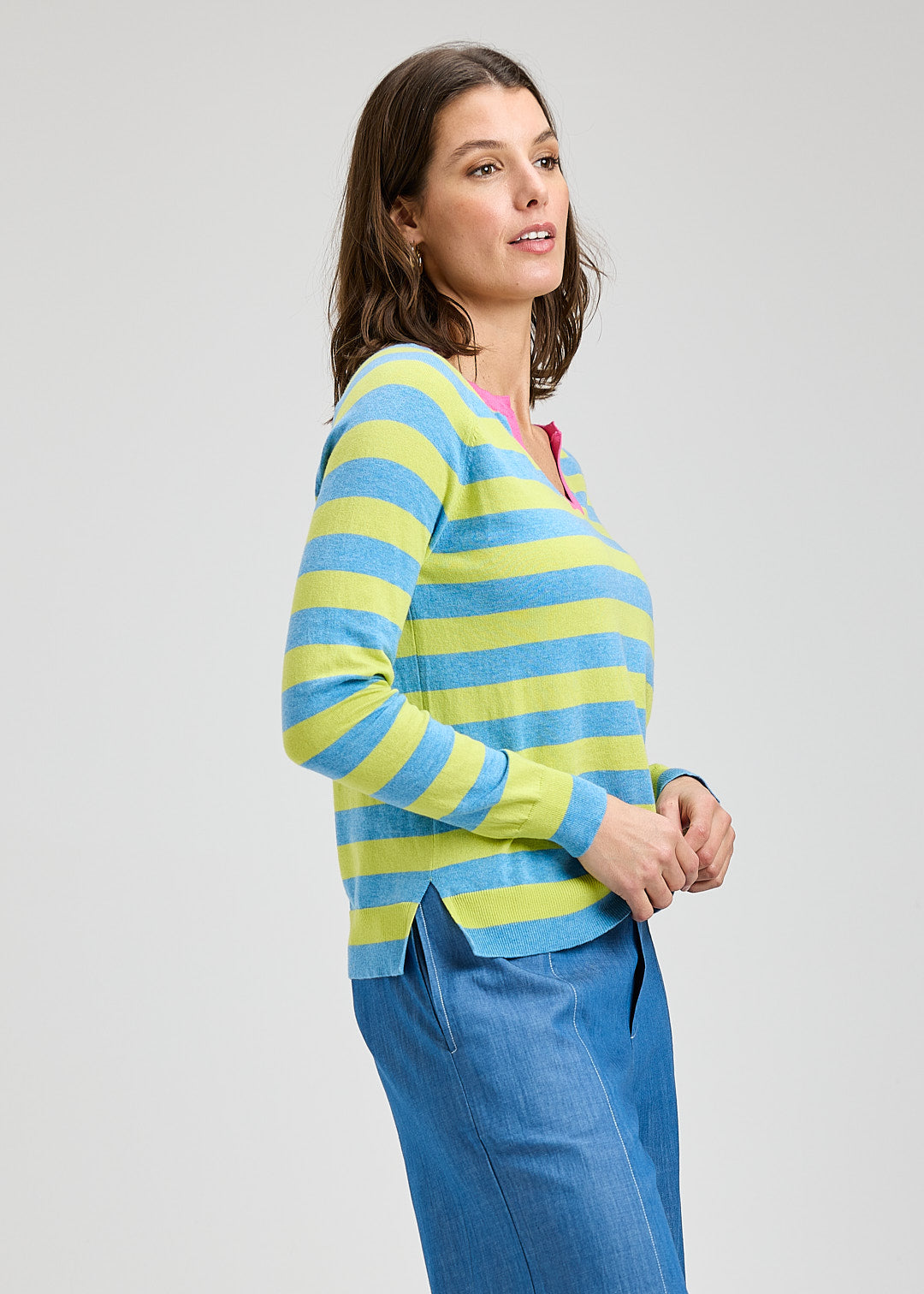 Stripe Knit Sweater
