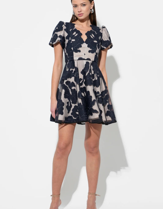 Agnes Puff Sleeve Mini Dress